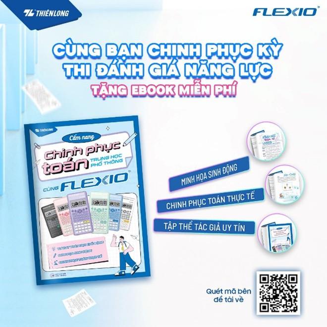 Máy tính khoa học FLEXIO đạt chuẩn mang vào phòng thi - Ảnh 4.
