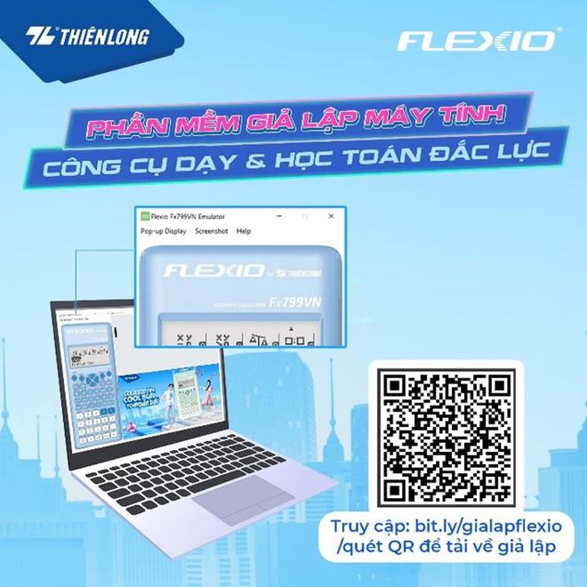 Máy tính khoa học FLEXIO đạt chuẩn mang vào phòng thi - Ảnh 5.