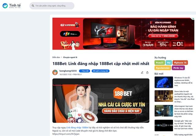 Dịch vụ cá độ, cờ bạc quảng cáo bằng đủ chiêu trò- Ảnh 2.