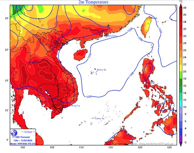 TP.HCM và Nam bộ nắng nóng kéo dài đến cuối tuần  - Ảnh 1.