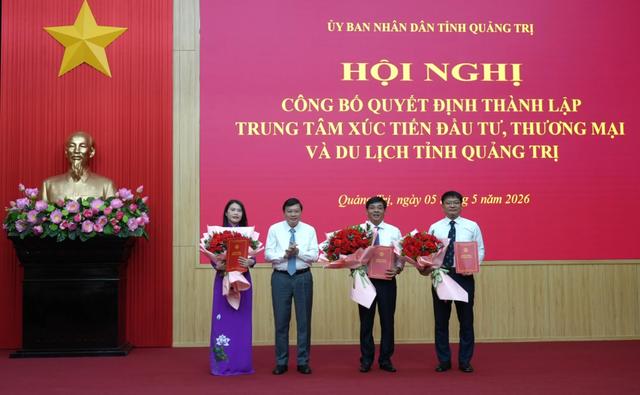 Quảng Trị thành lập Trung tâm xúc tiến đầu tư, thương mại và du lịch - Ảnh 1.
