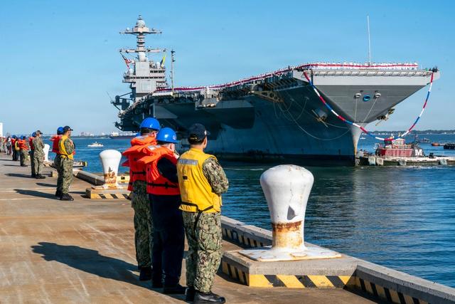 Tàu sân bay Mỹ quay về cảng nhà sau thời gian triển khai kỷ lục- Ảnh 1.