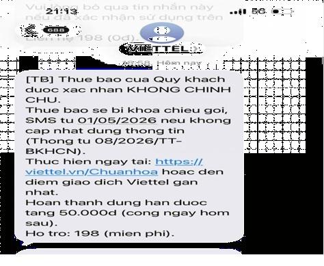 Nhà mạng bắt đầu khóa SIM điện thoại vì chưa xác thực - Ảnh 2.