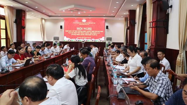 Đồng Nai: Cử tri mong gỡ khó các dự án quy hoạch treo, cải cách hành chính - Ảnh 1.