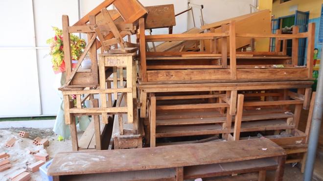 Nhà trường 'kêu cứu' vì lớp học xuống cấp trong vùng quy hoạch bô xít - Ảnh 8.