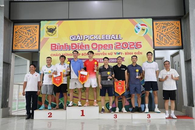 Cựu sao bóng chuyền Ngọc Hoa, Kim Huệ bùng cháy tại giải pickleball Bình Điền Open 2026- Ảnh 4.