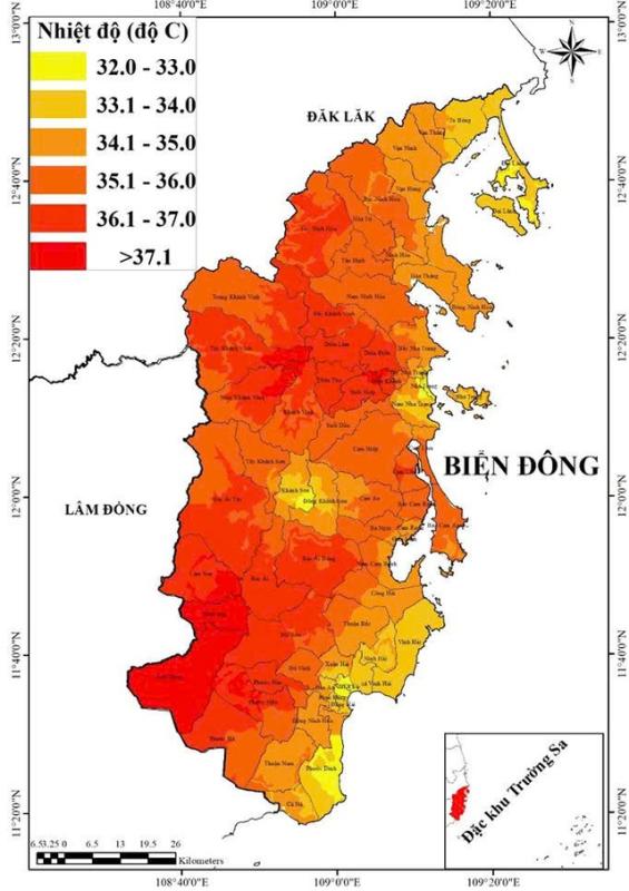 Nắng nóng tại Khánh Hòa, có nơi gần 39 độ C- Ảnh 1.