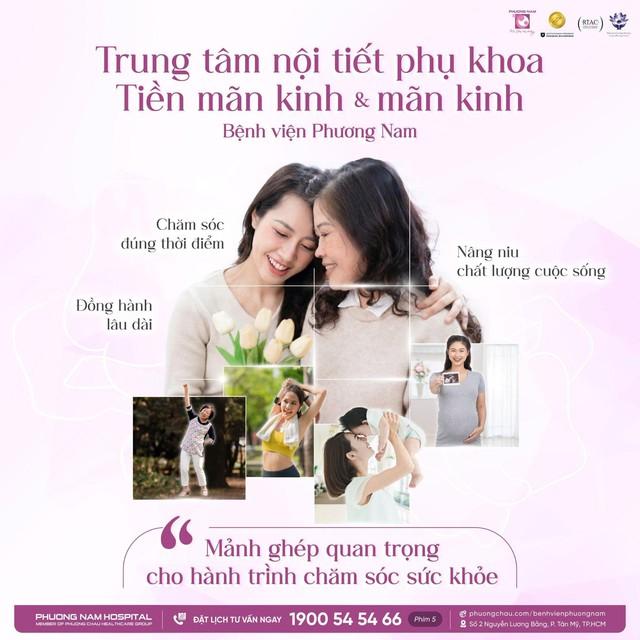 Trung tâm Nội tiết Phụ khoa & Tiền mãn kinh-Mãn kinh: Đồng hành cùng phụ nữ - Ảnh 2.