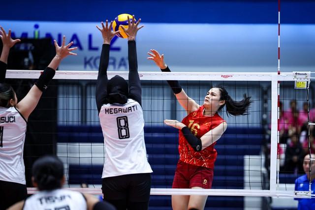 Đội tuyển bóng chuyền nữ Việt Nam thắng áp đảo Li Băng trận ra quân AVC Cup- Ảnh 1.