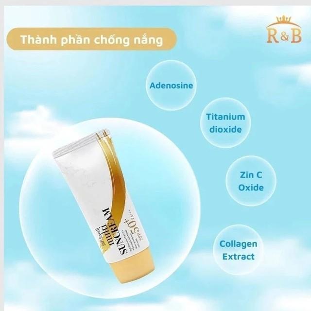 +5 kem chống nắng nâng tone finish trắng hồng, mịn lì nên có lượt bán top đầu- Ảnh 8.