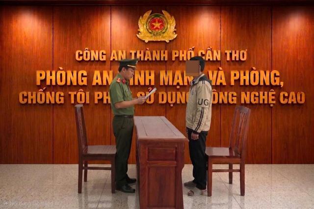 Cần Thơ xử phạt người chia sẻ thông tin sai sự thật của bị can truy nã- Ảnh 1.