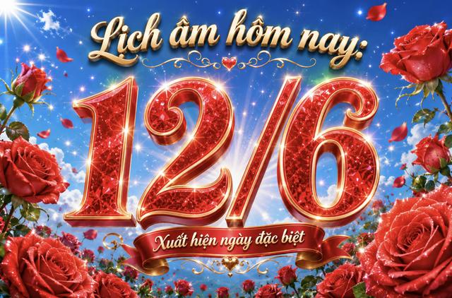 Lịch âm hôm nay là ngày Kim Dương, dương lịch 12.6 xuất hiện ngày đặc biệt - Ảnh 1.