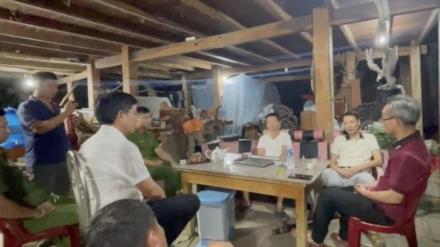Kiểm tra nhà cho thuê, phát hiện dấu hiệu chế biến vàng trái phép- Ảnh 1.