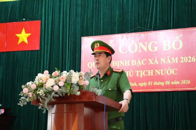 Công an TP.HCM công bố quyết định đặc xá cho 457 phạm nhân - Ảnh 2.