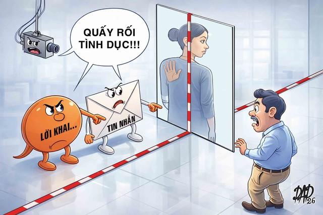 Ranh giới giữa quấy rối tình dục và đùa giỡn- Ảnh 1.