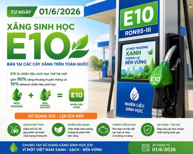 Tại sao Bộ Công thương không công bố giá xăng E10 mà giao doanh nghiệp tự tính? - Ảnh 1.