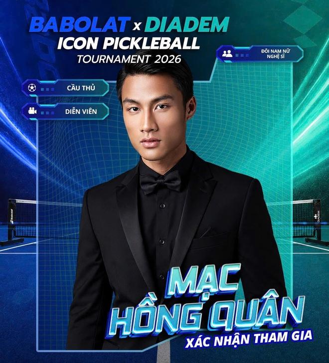 Tiền đạo Mạc Hồng Quân, ca sĩ Khánh Phương tranh tài hấp dẫn tại giải pickleball Babolat- Ảnh 2.