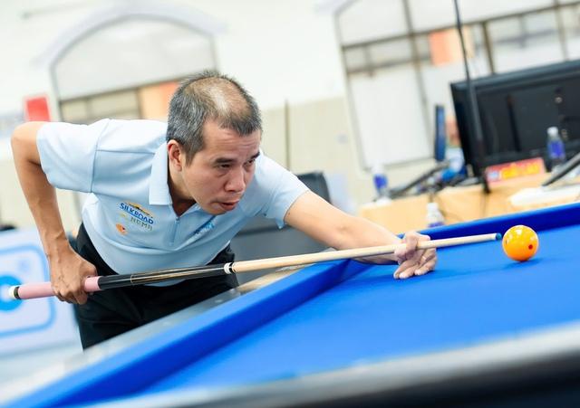 Billiards: Trần Quyết Chiến bất ngờ tung sê-ri 20 điểm, ngược dòng đánh bại Chiêm Hồng Thái- Ảnh 1. Billiards: Trần Quyết Chiến bất ngờ tung sê-ri 20 điểm, ngược dòng đánh bại Chiêm Hồng Thái- Ảnh 1.